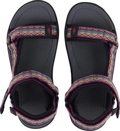 Sandały damskie Lee Cooper fioletowo-szare LCW-25-34-3565LA