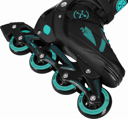 Łyżworolki 2w1 łyżwy rolki Enzo z wymienną płozą hokejową Nils Extreme NH382 rozmiar 36-39