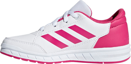 Buty dziecięce adidas AltaSport K biało różowe D96870