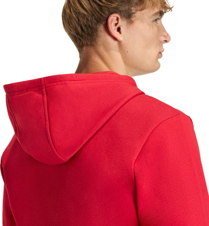 Bluza męska adidas Entrada 26 FZ Hoody czerwona KF5944