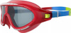 Dziecięce okularki pływackie Speedo RIFT GOG JU lava red/japan blue/smoke