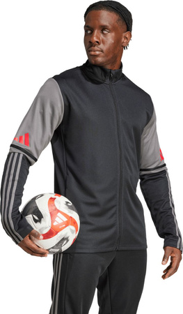 Bluza męska adidas Squadra 25 Training czarno-szara JD1630