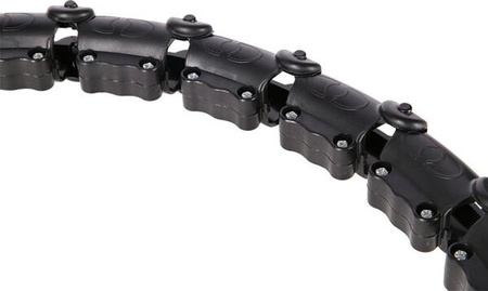 Zestaw hula hop hhw02 z wypustkami i obciążnikiem HMS pas br163