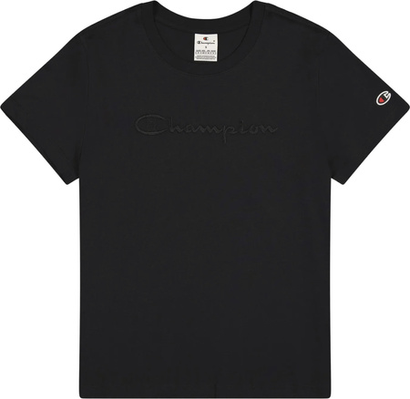 Koszulka damska Champion SS Tee czarna 117650 KK001
