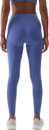 Legginsy damskie 4F F277 fioletowe 4FWAW24TFTIF277 31S