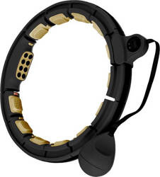 Hula hop do ćwiczeń fitness z licznikiem magnesami i obciążnikiem HMS hhm13