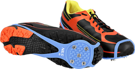 Raczki na buty nakładki antypoślizgowe Nils camp nc1709 niebieskie rozmiar M