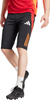 Spodenki treningowe krótkie męskie adidas Tiro 24 Competition 1/2 czarno-czerwone IR5491