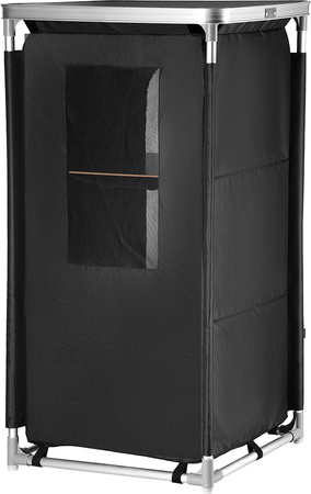 Szafka turystyczna kempingowa z blatem Nils Camp NC3036 składana czarna 105x62x48cm