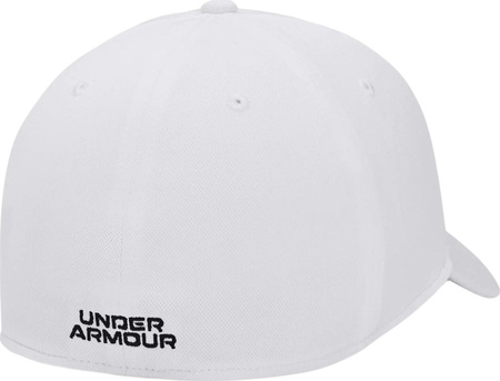 Czapka z daszkiem męska Under Armour Blitzing biała 1376700 100
