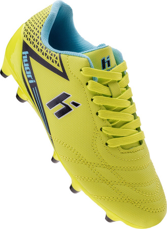 Buty piłkarskie korki Huari Octubri Jr żółte rozmiar 35