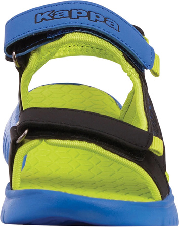 Sandały dla dzieci Kappa Kana MF niebiesko-zielono-czarne 260886MFK 6011