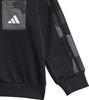 Dres dla dzieci adidas Infinity Camo FL Set czarno-biały JW2456