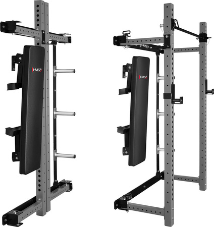 KLT34 WIELOFUNKCYJNA KLATKA TRENINGOWA SKŁADANA GREY HMS