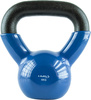 Kettlebell żeliwny pokryty winylem HMS KNV06 niebieski 6 kg