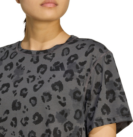 Koszulka damska adidas Workout Essentials szara JN2646