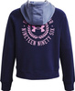 Bluza damska Under Armour Rival Fleece CB Hoodie granatowa 1373031 410