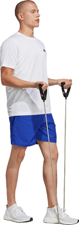 Koszulka męska adidas Train Essentials Training Tee biała IC7430