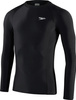 Męska Koszulka Uv Ls Sp Top Am  black/white rozmiar M