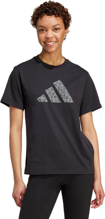 Koszulka damska adidas Animal Graphic czarna JV8536