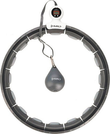 Zestaw hula hop magnetyczny pas wyszczuplający z licznikiem HMS