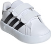 Buty dla dzieci adidas Grand Court 2.0 biało-czarne ID5271