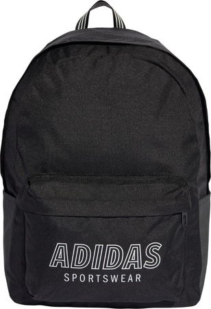 Plecak sportowy szkolny miejski adidas Classic House of Tiro Graphic czarny JX9085