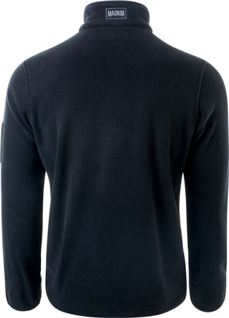 Męski polar taktyczny survivalowy militarny rozpinany Magnum Fleece czarna rozmiar XXXL