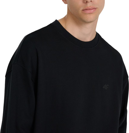 Bluza męska 4F M1924 głęboka czerń 4FWAW25TSWSM1924 20S