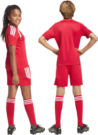 Spodenki dla dzieci adidas Tiro 26 League czerwone KA8817