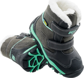 Dziecięce buty kozaki wodoodporne ocieplane zimowe na rzej Bejo rozmiar 25