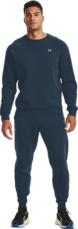 Spodnie męskie Under Armour Rival Fleece Jogger granatowe 1357128 408