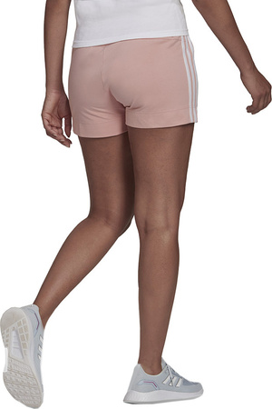 Spodenki damskie adidas W 3S SJ różowe HD1809