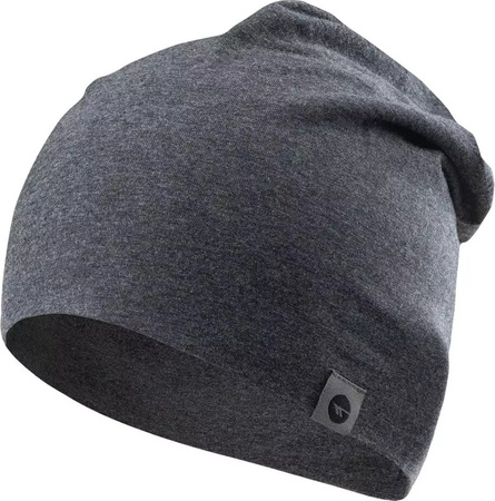 Męska czapka przejściowa zimowa beanie Hi-Tec Enif szary melanż