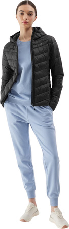 Kurtka damska puchowa 4F F351 czarna 4FWSS24TDJAF351 20S