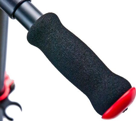 Hulajnoga Allright Street 205 czarno-czerwona