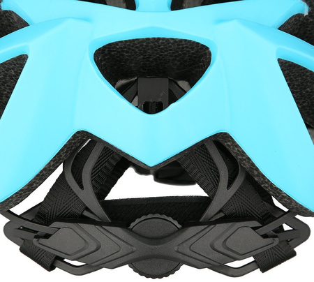 Kask rowerowy na rolki deskorolkę Nils Extreme MTW24 fioletowo-niebieski rozmiar L (58-61 cm)