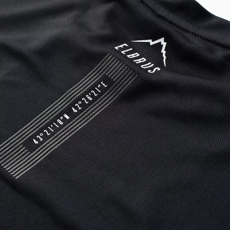 Męska koszulka szybkoschnąca Elbrus Daven czarna rozmiar S