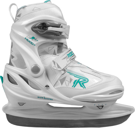 Łyżwy Roces Moody Ice 3.0 Girl biało-miętowe 450711 00001