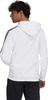 Bluza męska adidas Essentials Fleece 3-Stripes Hoodie biała GU2522