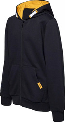 Dziecięca bluza casualowa rozpinana z kapturem Hi-tec Barit Jrb rozmiar 164