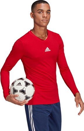 Koszulka termoaktywna męska adidas Team Base Tee czerwona GN5674