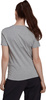 Koszulka damska adidas Loungwear Essentials Slim Logo szara HL2053