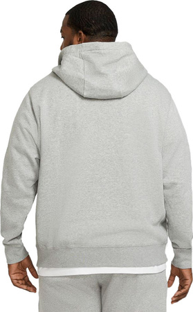 Bluza męska Nike Club Hoodie FZ BB szara BV2645 063
