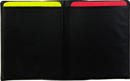 Kartki sędziowskie NO10 VRC-220 notes żółta czerwona komplet