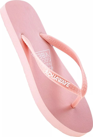 Damskie japonki klapki plażowe basenowe Aquawave Bava Wmns różowe rozmiar 36