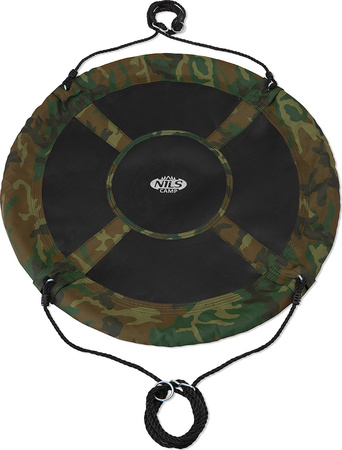 Bocianie gniazdo huśtawka Nils Camp NB5032 średnica 110 cm moro