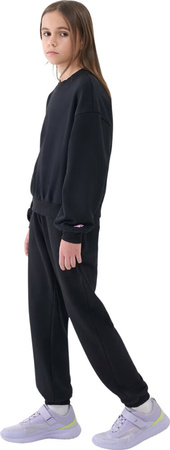 Spodnie dla dziewczynki 4F CAS F0950 czarne 4FJWSS25TTROF0950 20S