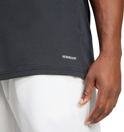 Koszulka męska adidas Squadra 25 Polo czarna JY3417