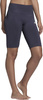Legginsy damskie adidas Aeroknit Seamless Short Tights granatowe HE2960